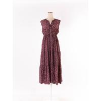 ราคา pomelo เดรสแขนกุดพิมพ์ลาย สายผูกด้านหน้า ผ่าเว้าด้านหน้าขึ้น ป้ายแบรนด์ระบุไซส์ EUR M งานป้ายห้อย Preloved (20669835337)