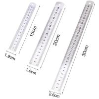 ราคา 15 Cm Ruler 30 Cm Ruler Stainless Steel Ruler Student Stationery Office Drawing Tools Measuring Ruler Thick Ruler 15 Cm Ruler 20 Cm Ruler 30 Cm Ruler Durable Ruler High quality Ruler (20135642320)