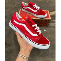 ราคา Vans old skool ฟรีกล่อง รองเท้าผ้าใบสําหรับผู้หญิงกับผู้ชาย ไซส์ 36 45 มีหลายสีพร้อมส่ง (20791884818)