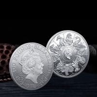 ราคา อังกฤษ QueenS ราศี12กลุ่มดาวเหรียญที่ระลึกเหรียญชุบทองเหรียญของขวัญของขวัญสร้างสรรค์คอลเลกชันที่ระลึก (19657024646)