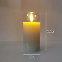 ราคา เทียนอิเล็กทรอนิกส์ เทียน LED แสงสีส้ม เปลวไฟพลิ้วไหวสะเหมือนจริง เทียนประดับ สำหรับคริสต์มาสห้องนอนบ้านงานแต่งงานวันเกิดตกแต่ง (20278421101)