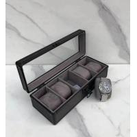 ราคา พร้อมส่ง กล่องนาฬิกา 5 เรือน กล่องใส่นาฬิกา กล่องเหล็กเกรดพรีเมี่ยม กล่องเก็บนาฬิกาข้อมืออลูมิเนียม กล่องของขวัญ Watch Box สีเขียว (20056051563)