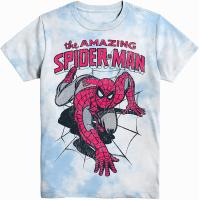 ราคา Marvel Mens Spiderman Tie Dye Shirt Amazing Spiderman Spidey Wall Crawler Throwback Classic Tie Dye T Shirt (19999157784)