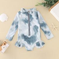 ราคา ชุดว่ายน้ำ1ชิ้นชุดว่ายน้ำวันซี่ชายหาดพิมพ์ลายมัดย้อมไล่ระดับสีมีระบายสำหรับเด็กผู้หญิงชุดว่ายน้ำชุดว่ายน้ำบิกินี่สำหรับใส่แข่งขัน12ปีหน้าร้อนเด็กเด็กหญิงแขนยาว (19763462055)