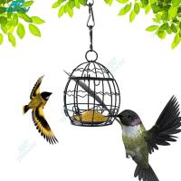 ราคา 100 ของแท้ ที่ให้อาหารนกนกโลหะ Suet Balls Feeders ลูกบอลหนาแขวนเครื่องมือให้อาหารสำหรับ Finch Sparrow Robin นกป่า (21101428135)