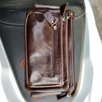 ราคา กระเป๋าคาดอกหนังแท้ทั้งใบ กระเป๋าคาดเอว คาดอก Leather กระเป๋า chest bag for you (20880514577)