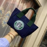 ราคา กระเป๋าหิ้วผ้าสกรีนลายสตาร์บัค กระเป๋าใส่ของ กระเป๋าผ้า กระเป๋าใบเล็ก กระเป๋าถือ กระเป๋าหิ้วFashion bags shop xbk1314 (11277582928)