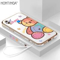 ราคา Hontinga เคสโทรศัพท์สำหรับ Huawei Nova 3 Nova 3iเคสแฟชั่นลายการ์ตูนหมีหรูหราชุบโครเมี่ยม TPU เนื้อนิ่มฝาครอบทั้งหมดเคสป้องกันกล้องกัน Gores เคสยางสำหรับเด็กผู้หญิง (11217937681)