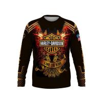 ราคา กีฬากลางแจ้งใหม่ของผู้ชาย Harley โลโก้รถ3D พิมพ์แนวโน้มเสื้อยืด (16487747873)