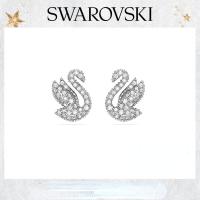 ราคา สินค้าใหม่ สวารอฟสกี้ หงส์สัญลักษณ์เลดี้ Swan ของขวัญคริสต์มาสและปีใหม่ 925 ต่างหูผู้หญิงมุมบริสุทธิ์ New product Swarovski Swan ICONIC SWAN Earrings for Womens Christmas and New Year Gift 925 pure a