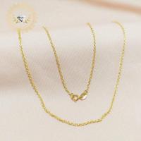 ราคา สร้อยอิตาลี 9k ลายโซ่ฝอย ขนาดกลาง (15470777903)