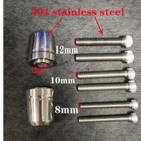 ราคา ที่ยึดแฮนด์รถจักรยานยนต์เหล็กสแตนเลสปลั๊กฝาปิดแท่งจับสำหรับ F800R BMW F850GS F800GS F650GS R1200GS F800 K1300 R1200RS S1000R G310GS G310R C400X C400GT HP2 HP4 R เก้า T S1000RR S1000XR ที่จับ F900XR F9