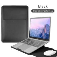 ราคา 13 16 นิ้วแล็ปท็อป PU Leather Case สําหรับ For Macbook Air Pro Dell w Stand Mouse Pad Business Sleeve (20534594249)