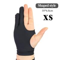 ราคา ถุงมือป้องกันการเสียดสีบริเวณที่เขียนแบบสองนิ้ว รูปแบบรูปทรงสำหรับกราฟิก โต๊ะ การวาดภาพใดๆทั้งสำหรับถุงมือวาดรูปมือซ้ายและขวาฟรีไซส์ (20236458719)