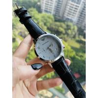 ราคา Original Fashion Mens Watches Luxury Armani Top Brand Quartz Wrist Watch Men Waterproof Leather Strap 2022 Leather Business Work Style (16539050020)