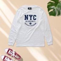 ราคา GM DESIGNS เสื้อยืดแขนยาว เสื้อยืดคอกลม เสื้อแขนยาว รุ่น NYC มีหลายสีให้เลือก เนื้อผ้าดี ใส่สบาย ทรงสวย สินค้าคุณภาพ พร้อมส่ง (20068597446)