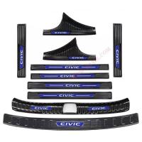 ราคา สคัพเพลท Civic Fe 2022 EL EL RS ชายบันไดกันรอย คิ้วชายบันได HONDA CIVIC GEN11 (19924211107)