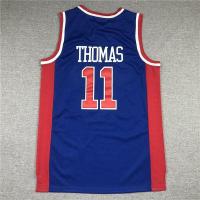 ราคา NBA Jersey Detroit Pistons No 11 Thomas sports jersey basketball jersey (19784419714)