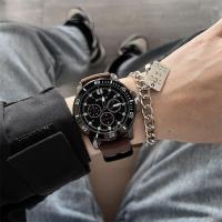 ราคา Watch mens new trend tritium gas European and American fashion personality simple and handsome sports style large dial silicone quartz watch (20281094254)