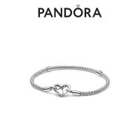 ราคา สร้อยข้อมือผู้หญิงที่ไม่ซ้ำใครมีเสน่ห์ แพนดอร่า Moments 925 เงิน DIY สร้อยข้อมือห่วงเงิน Unique and Charming Womens Bracelet Pandoraˉ Moments 925 Silver DIY Silver Hoop Bracelet (19207618270)
