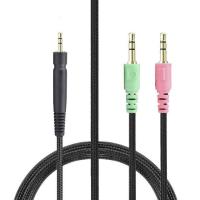 ราคา Feida Digital Store OFC อะไหล่สายเคเบิลสำหรับแบบถัก Epos Sennheiser PC373D PC37X PC38X GSP 350 500 600 601 602 H6Pro H3ชุดหูฟัง H3Pro ไฮบริด (18643494465)