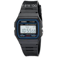 ราคา ของแท้100 คาสิโอ นาฬิกาข้อมือ Casio Standard รุ่น F 91W 1DG F 91W 3 F 91WG 9 และ F 94WA 8F 94WA 9 F94 F91 F 91 F 94 F 91W ประกัน1ปี ร้าน Time4You T4U (967574684)