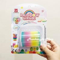 ราคา สปริง สปริงสายรุ้ง ของเล่นเด็ก Rainbow Spring (16107792999)