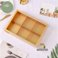 ราคา กล่องใส่ขนม 4ช่อง และ6ช่อง กล่องใส่ขนมเปี๊ยะ พร้อมส่ง แพ็ค5ชุด PP702 (17027657941)