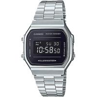 ราคา Casio A168WEM 1 Mens Youth Collection Mirror Dial Alarm Chronograph Illuminator Digital Watch (15917455282)