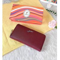 ราคา กระเป๋าสตางค์ยาวซิปรอบพร้อมกล่อง แบรนด์แท้Pimmy No WP 3301 (20035226248)