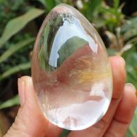 ราคา ลูกไข่แก้วหินจุยเจียหรือ แก้วโป่งข้าม เขี้ยวหนุมาน หินใส ลูกไข่ สวยงาม พร้อมฐานหยก หินแท้ (18327535069)
