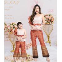 ราคา ชุดไทยประยุกต์ ชุดไทยกางเกง Pimpa ชุดไทยสวย ชุดไทยทันสมัย Thai Pants Sabai กางเกงผ้าไทย ชุดลอยกระทง ชุดสงกรานต์ ชุดไทย Thai Costume แฟชั่นสตรี (18182357265)