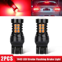 ราคา 7443ไฟเบรค Led รถยนต์2ชิ้นไฟท้ายกระพริบ6000K 360องศาหลอดไฟเตือนเพื่อความปลอดภัยในการจอดรถ fast (17136680859)