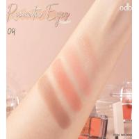 ราคา ODBO ROMANTIC EYES PALETE OD2001 Matte Eyeshadow And Shimmer 4 Colors In One Palette (17375737770)