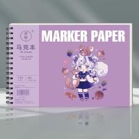 ราคา A3 A4 A5การ์ตูนปก110GSM กระดาษมาร์กเกอร์50แผ่นเครื่องหมายภาพวาดเด็กดินสอสีเกลียว S Ketchbook สีน้ำแผ่นน้ำที่ใช้น้ำมันวาดทั่วไป (16280477913)
