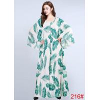 ราคา ชุดเดรสอิสลาม เสื้อเดรสมุสลิม ลายใบไม้ ทรงแขนปล่อย ผ้าสปันใส่สบาย เสื้อแขนยาว 216 เสื้อแฟชั่นอิสลาม (16075607781)