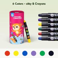 ราคา Joan Miro สีเทียนปลอดสารพิษ สีเทียนเด็ก ของแท้ แพคเกจใหม่ Washable Silky Crayons Non Toxic Soft and Washable Crayons Educational Toy for Kids (15968241947)