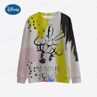 ราคา สเวตเชิ้ตน่ารักๆลายมิกกี้มินนี่3D ดิสนีย์มิกกี้เมาส์ Y2K เสื้อกันหนาวสไตล์เกาหลีสำหรับผู้หญิงแขนยาวคอกลมเทศกาลคริสต์มาส (20000441860)
