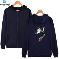 ราคา Kpop Got7 เสื้อแจ็คเก็ตกันหนาวมีฮู้ดแต่งซิปสําหรับผู้ชาย (19898362811)