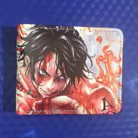 ราคา กระเป๋าลายการ์ตูนวันพีชสำหรับเด็กกระเป๋าเงินมีสองพับสไตล์ญี่ปุ่นมังงะลูฟี่ชอปเปอร์ Ace สั้น (11672818269)