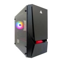 ราคา Case AZZA Luminous 110 VF1298 Black Rainbow RGB 12cm Fan Micro ATX Mid Tower Tempered Glass (18912638739)