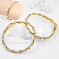 ราคา กำไลเงินแท้ 92 5 Italy ชุบ 2 กษัตริย์ (19760121464)