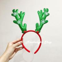 ราคา ที่คาดผม ที่คาดผมปีใหม่ กวางเรนเดียร์ ที่คาดผมแฟนซี มีโบว์ ที่คาดผมเขากวาง คาดผม (4971266903)