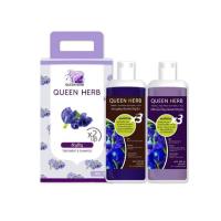 ราคา Queen Herb แชมพูสมุนไพรอัญชัน แชมพูอัญชัน พร้อมครีมนวด ควีนเฮิร์บ ขนาด400 400ml แชมพูควีนเฮิร์บ (20050593861)