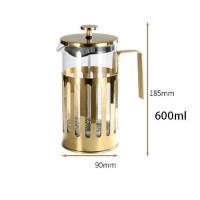 ราคา Konco กาแฟสแตนเลสหม้อแรงดันฝรั่งเศสทำมือกาต้มน้ำถ้วยชงชาแก้วกาแฟหม้อแรงดันกาต้มน้ำหม้อกาแฟขนาด350มล 600มล 1000มล (20628818428)