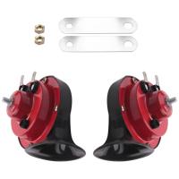 ราคา 300DB Super Loud Train Horn for Truck Train Boat Car Air Electric Snail Single Horn 12V Waterproof Motorcycle Horn (20724014559)