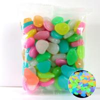 ราคา ตู้ปลาเทียมก้อนกรวดประดับภูมิทัศน์สวนวิลล่าหินเรืองแสงสี100หินเรืองแสง (21198237940)