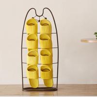 ราคา ขายดี DT33 4 ชั้นวางรองเท้า 4ชั้นสีทองหน้าเเมว ข8 1 (21316880002)