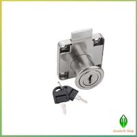 ราคา GW บล๊อคกุญแจล็อคบานลิ้นชัก กุญแจลิ้นชัก เฟอร์นิเจอร์ทั่วไป สีดำ Drawer lock (20331870974)