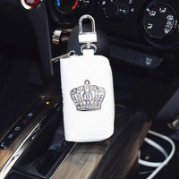 ราคา Paynee MacMillanj มงกุฎหนังจระเข้เคสกุญแจรถยนต์คีย์กระเป๋าพร้อมช่องแบ่งใส่ของสั้นๆที่หุ้มซิปพวงกุญแจรถยนต์ไดรเวอร์กระเป๋าใส่กุญแจสำหรับรถยนต์จากรถยนต์และรถจักรยานยนต์ N Aliexpress com (17841554668)